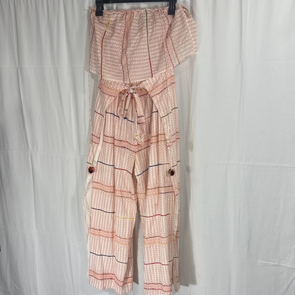 Saylor Embroidered Wide-Leg Jumpsuit XS - Picture 2 of 14